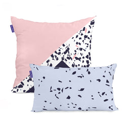 Happy Friday Terrazzo Cushion cover 50x50 + 50x30 cm