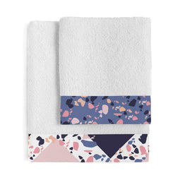 Happy Friday Terrazzo Towel set Pack of 2