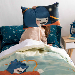 Happy Friday The warrior Cushion cover 50x30 cm