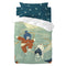 Happy Friday The warrior Duvet cover set cot 2 pieces