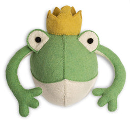 Happy Friday Felt deco Toad 30x18x28 cm Multicolor