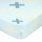 Happy Friday Train Fitted sheet cot