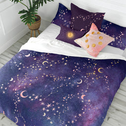 Happy Friday Ultraviolet Duvet cover