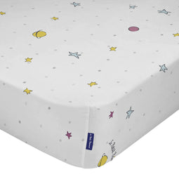 Happy Friday Fitted sheet Univers 60x120x14 cm (Cot) Multicolor