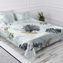 Happy Friday Tropical Bed sheet
