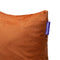 Happy Friday Velvet Decorative cushion cover 45x45 cm Orange