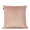 Happy Friday Velvet Decorative cushion cover 45x45 cm Pale rose
