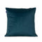 Happy Friday Velvet Decorative cushion cover 45x45 cm Dark turquoise