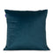 Happy Friday Velvet Decorative cushion cover 45x45 cm Dark turquoise