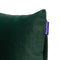 Happy Friday Decorative cushion cover Velvet 45x45 cm Green forest