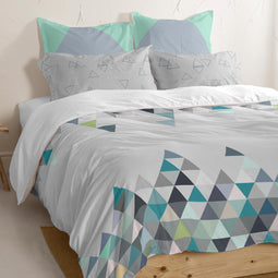 Happy Friday Duvet cover Valley 220x220 cm (Double) Multicolor
