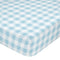Happy Friday Vichy Fitted sheet Blue