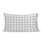 Happy Friday Vichy Pillow cover Grey