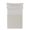 Happy Friday Vichy Sheet set 2 piece Beige