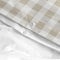 Happy Friday Vichy Duvet cover set cot 2 piece Beige