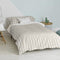 Happy Friday Vichy Duvet cover set 2 piece Beige