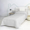 Happy Friday Vichy Bedspread Grey