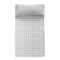 Happy Friday Vichy Bedspread Grey