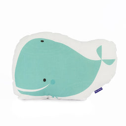 Happy Friday Whale Cushion 40x30 cm