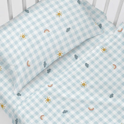 Happy Friday Sheet set 2 pieces Weather 100x130 cm (Cot) Multicolor