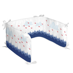 Happy Friday Whale Bumper 210x40 cm