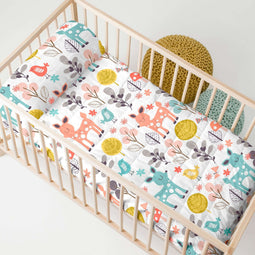 Happy Friday Woodland Bedspread Cot 100x130 cm