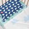 Happy Friday Whale Sheet set cot 2 piece