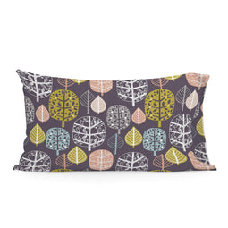 Happy Friday Woodland Pillow cover 50x75 cm (Single)