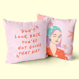 Happy Friday Wink Decorative cushion cover 50x50 cm (Pack of 2)