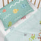 Happy Friday World map Fitted sheet cot