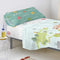 Happy Friday World map Fitted sheet
