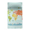 Happy Friday World map Bedspread