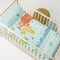 Happy Friday World map Bedspread Cot 100x130 cm