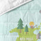 Happy Friday World map Bedspread Cot 100x130 cm