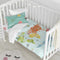 Happy Friday World map Duvet cover set cot 2 piece