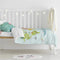 Happy Friday World map Duvet cover set cot 2 piece