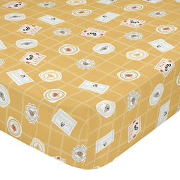 Happy Friday World trip Fitted sheet cot