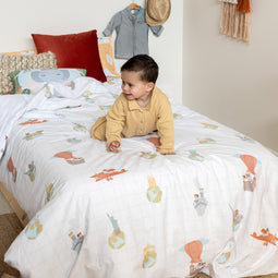 Happy Friday World trip Duvet cover set 2 pieces