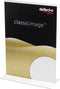 Deflecto brochure holder T-foot portrait, ft A6