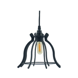 Maison Cocon Industriele hanglamp 005 Kap zwart