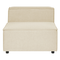 Beliani APRICA - 1-seater sofa - Beige - Linen
