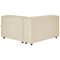 Beliani APRICA - Corner piece - Beige - Linen
