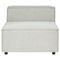 Beliani APRICA - 1-seater sofa - Beige - Linen