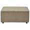Beliani APRICA - Ottoman - Beige - Linen