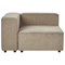 Beliani APRICA - Corner piece - Beige - Linen