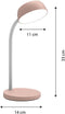 Unilux bureaulamp Tamy, LED, roze
