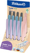 Pelikan Twist vulpen Eco, assorti, display van 15 stuks