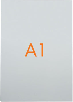 Nobo reservefolie voor stoepbord A1 (Nobo ref. 1902206), pak van 2 stuks