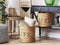 Beliani ALANG - Basket set of 2 - Natural - Jute