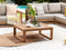 Beliani TIMOR - Garden table - Light wood color - Acacia wood